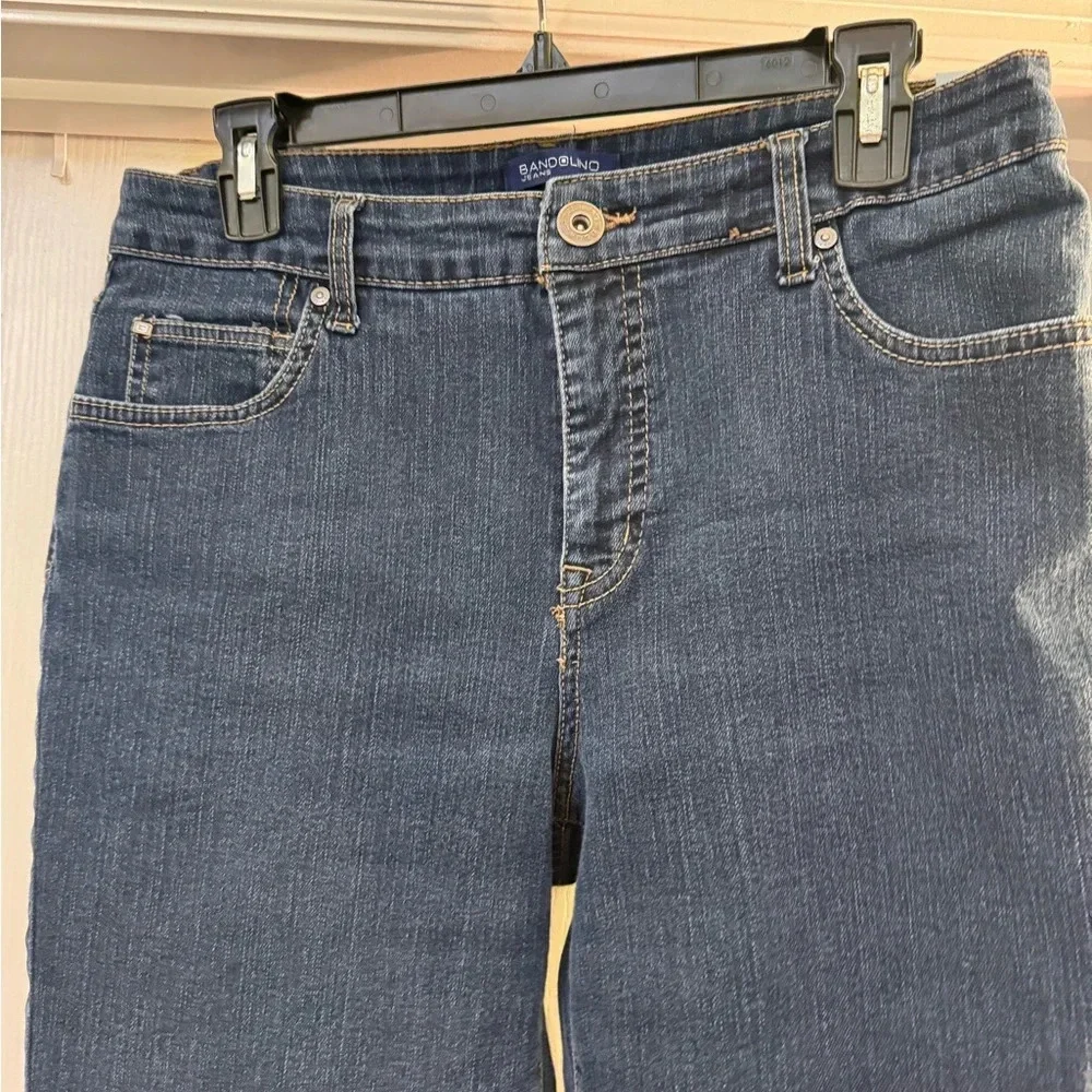 Bandolinono Straight Leg Dark Blue Jeans